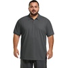 image:imageCOOFANDY Mens Big and Tall Polo Shirt Short Sleeve Cotton Pique Golf ShirtDark Grey
