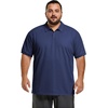 image:imageCOOFANDY Mens Big and Tall Polo Shirt Short Sleeve Cotton Pique Golf ShirtNavy Blue