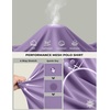 image:imageCOOFANDY Mens Long Sleeve Polo Shirt Golf Lightweight Breathable Moisture Wicking Shirt for Business Casual Work Outdoor1 Pack Lilac