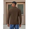 image:imageCOOFANDY Mens Long Sleeve Polo Shirts Casual Corduroy Polo TeeBrown