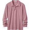 image:imageCOOFANDY Mens Long Sleeve Polo Shirts Casual Corduroy Polo TeeDusty Pink