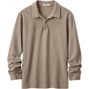 image:imageCOOFANDY Mens Long Sleeve Polo Shirts Casual Corduroy Polo TeeKhaki