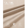 image:imageCOOFANDY Mens Polo Shirts Short Sleeve Casual Knit Textured Summer ShirtLight Khaki