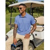 image:imageCOOFANDY Mens Polo Shirts Short Sleeve Casual Summer Collar Shirts Soft Breathable Polo Tee Shirts Classic Golf ShirtsBlue