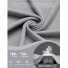 image:imageCOOFANDY Mens Polo Shirts Short Sleeve Cotton Pique Casual Button T Shirts Classic Fit Collared Golf ShirtsHeather Grey