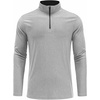 image:imageCOOFANDY Mens Quarter Zip Pullover Athletic Golf Mock Neck SweatshirtLight Grey