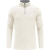image:imageCOOFANDY Mens Quarter Zip Pullover Athletic Golf Mock Neck SweatshirtOffwhite