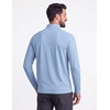 image:imageCOOFANDY Mens Quarter Zip Pullover Athletic Running Shirts Long SleeveLight Blue