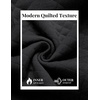 image:imageCOOFANDY Mens Quarter Zip Pullover Sweatshirt Casual Mock Neck Sweater 2026Ablack