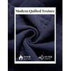 image:imageCOOFANDY Mens Quarter Zip Pullover Sweatshirt Casual Mock Neck Sweater 2026Navy Blue