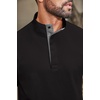 image:imageCOOFANDY Mens TShirts Quarter Pullover Lightweight Sweatshirt Casual ShirtBlack