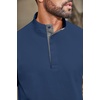 image:imageCOOFANDY Mens TShirts Quarter Pullover Lightweight Sweatshirt Casual ShirtDark Blue