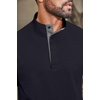 image:imageCOOFANDY Mens TShirts Quarter Pullover Lightweight Sweatshirt Casual ShirtNavy Blue
