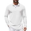 image:imageCOOFANDY Mens Quarter Zip Pullover Lightweight Waffle Mock Neck SweatshirtsWhite