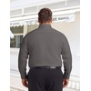 image:imageCOOFANDY Big and Tall Mens Dress Shirt Wrinkle Free Button Down ShirtDark Grey