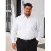 image:imageCOOFANDY Big and Tall Mens Dress Shirt Wrinkle Free Button Down ShirtWhite