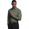image:imageCOOFANDY Mens Muscle Fit Dress Shirts Casual Button Down Long SleeveOlive Green