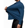 image:imageCOOFANDY Mens Muscle Fit Dress Shirts Long Sleeve Button Down ShirtsDark Blue