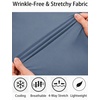 image:imageCOOFANDY Mens Muscle Fit Dress Shirts Long Sleeve Button Down ShirtsDusty Blue
