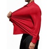 image:imageCOOFANDY Mens Muscle Fit Dress Shirts Long Sleeve Button Down ShirtsRed