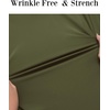 image:imageCOOFANDY Mens Muscle Fit Dress Shirts Wrinkle Free Long Sleeve Button Down ShirtArmy Green