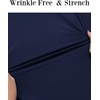 image:imageCOOFANDY Mens Muscle Fit Dress Shirts Wrinkle Free Long Sleeve Button Down ShirtDeep Blue