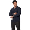 image:imageCOOFANDY Mens Muscle Fit Dress Shirts Wrinkle Free Long Sleeve Button Down ShirtNavy Blue