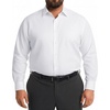 image:imageCOOFANDY Big and Tall Mens Dress Shirt Wrinkle Free Button Down ShirtWhite