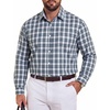 Black Dark Green White Plaid