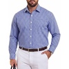 Blue White Black Plaid