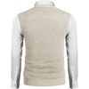 image:imageCOOFANDY Mens Sleeveless Sweater Vest VNeck Solid Cotton Pullover1 Apricot
