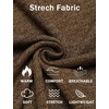 image:imageCOOFANDY Mens Sleeveless Sweater Vest VNeck Solid Cotton PulloverBrown