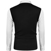 image:imageCOOFANDY Mens Sleeveless Sweater Vest VNeck Solid Cotton PulloverColorful Christmas Tree