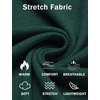 image:imageCOOFANDY Mens Sleeveless Sweater Vest VNeck Solid Cotton PulloverGreen