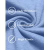 image:imageCOOFANDY Mens Sleeveless Sweater Vest VNeck Solid Cotton PulloverLight Blue
