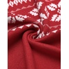 image:imageCOOFANDY Mens Sleeveless Sweater Vest VNeck Solid Cotton PulloverRed and White Snowflakes