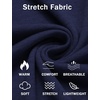 image:imageCOOFANDY Mens Sleeveless Sweater Vest VNeck Solid Cotton PulloverStripes Navy Blue