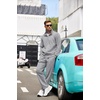 image:imageCOOFANDY Mens Tracksuit Casual Sweatsuit 2 Piece Full Zip Jogging Suit SetLight Grey