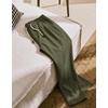 image:imageCOOFANDY Mens Casual Chino Pants Relaxed Fit Drawstring Elastic Waist Lightweight Pant Twill Pleated TrousersArmy Green