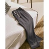 image:imageCOOFANDY Mens Casual Chino Pants Relaxed Fit Drawstring Elastic Waist Lightweight Pant Twill Pleated TrousersDark Gray