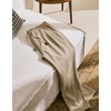 image:imageCOOFANDY Mens Casual Chino Pants Relaxed Fit Drawstring Elastic Waist Lightweight Pant Twill Pleated TrousersLight Khaki