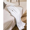 image:imageCOOFANDY Mens Casual Chino Pants Relaxed Fit Drawstring Elastic Waist Lightweight Pant Twill Pleated TrousersWhite