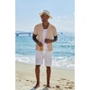 image:imageCOOFANDY Men Casual Button Down Shirts Short Sleeve Summer Beach Shirt Fashion Camp TopsKhaki