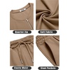 image:imageCOOFANDY Mens 2 Piece Set Short Sleeve Polo Shirt and Shorts Summer SuitsKhaki
