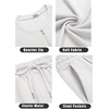 image:imageCOOFANDY Mens 2 Piece Set Short Sleeve Polo Shirt and Shorts Summer SuitsWhite