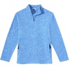 image:imageCOOFANDY Mens Fleece Quarter Zip Pullover Long Sleeve Thermal SweatshirtLight Blue