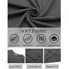 image:imageCOOFANDY Mens Long Sleeve T Shirts Crew Neck Casual Basic Tee Shirt Lightweight Pullover Shirts3 PackblackNavy BlueDark Gray