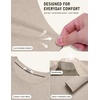 image:imageCOOFANDY Mens Long Sleeve Tee Shirts Knit Crew Neck Shirts Casual PulloverKhaki