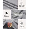 image:imageCOOFANDY Mens Long Sleeve Tee Shirts Stretch Crew Neck Tee Shirts Casual T Shirts for MenHeather Grey