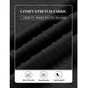 image:imageCOOFANDY Mens Polo Shirt Casual Short Sleeve Textured Knit Polo Golf ShirtsBlack